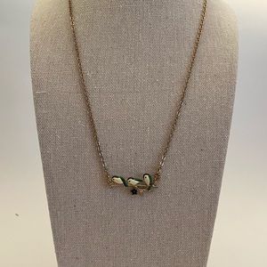 ANTHROPOLOGIE Three Little Birds Necklace